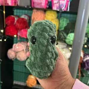 Chunky Pickle Crochet Plush