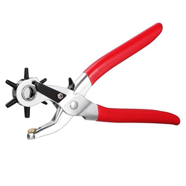 Hole Punch, Heavy Duty Leather Hole Puncher for Belts, Watch Bands, Straps, Dog Collars, Saddles, Shoes, Fabric, DIY Home or Craft Projects