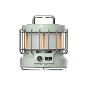 MAX LANTERN  3-in-1 Vintage Villa  Lantern with Flame, Portable, Dancing Flame Effect, Power Bank, Fogging, Rechargeable. Perfect Gift for Christmas Multifunctional Flashlight Emergency Led Flashlight High Lumen Flashlight