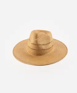 Sloan Teardrop Fedora - Natural Color, Classic Design, Comfortable Fit, Ideal for Outdoor Activities