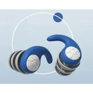 Silicone Noise Cancelling Earplugs Noise Filter Sleep Swimming Waterproof Three Layer Mute Earplugs