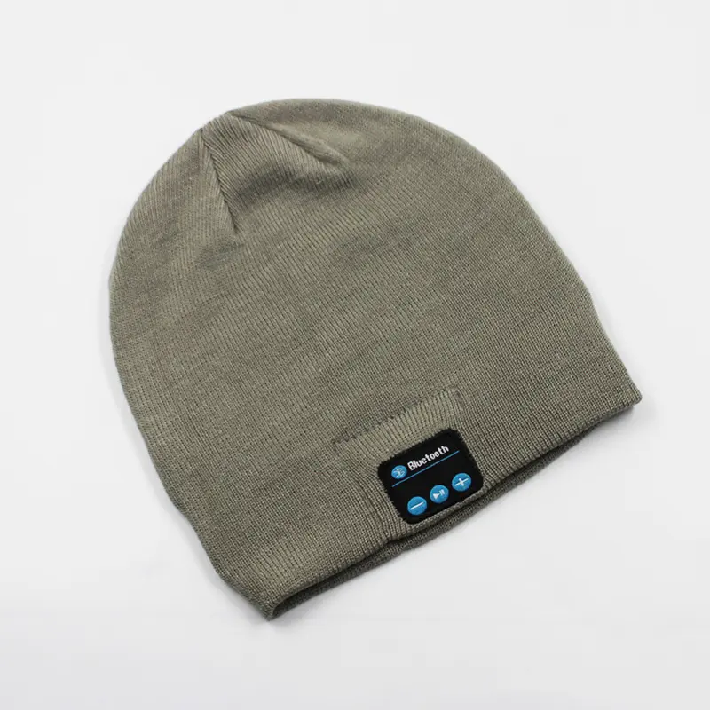 [Wireless |   USB Rechargeable] Wireless USB Rechargeable Headphones Beanie Hat |     Volume Control, USB Charging, Smartphones Compatible |     Men & Women, Teens, Gift