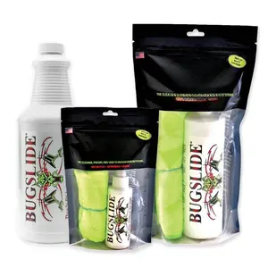 BugSlide Saver Pack - Motorcycle Cleaner, Polish & Bug Gut Remover - Includes 4oz. Travel Kit, 16oz. Shop Kit & 32oz. Refill Bottle long-lasting shine