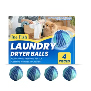 Pet Hair Removal Laundry Ball, Reusable Fur Remover for Clothes, Convenient Portable Household Item for Laundry Room, Pet Supplies Dog & Cat Grooming Tool, Household Items