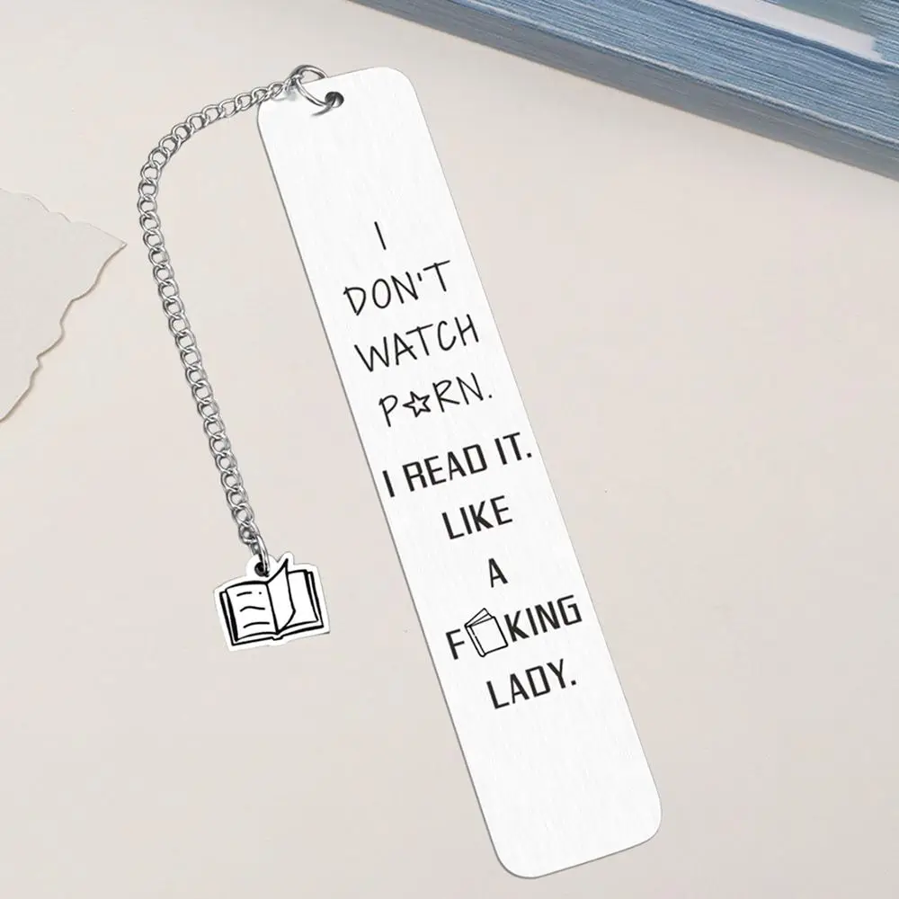 Book Lover Design Bookmark, 1 Count Creative Bookmark, Student Bookmark, Reading Gift for Women, Birthday Gift for Her, Friendship Gift for Women