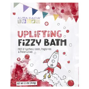 Aura Cacia Kids, Uplifting Fizzy Bath, 2.5 oz (70.9 g)