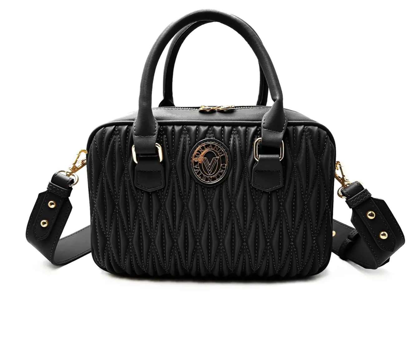 Valentino Orlandi Textured Top Handle Handbag Valentino Orlandi Textured Top Handle Handbag