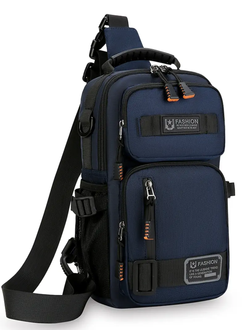 Slingbag Ultra-Light Sports Backpack Waterproof Multifunctional Crossbody Bag Amazon.com: USB Charging Sport Sling Anti-theft Shoulder Bag  main image 3