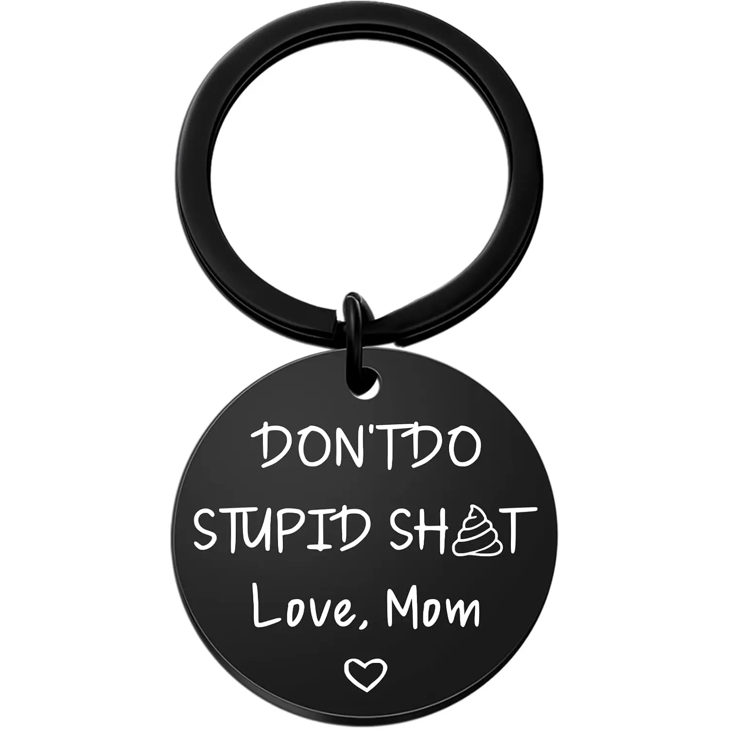 Don'T Do Stupid Shit Keychain Funny Gifts for Teen Boys Cool Stuff for Teen | Cool Boy Gifts for Teenagers Unique Small Gift for Boys Girls Birthday Gift Presents for Teens Aisity