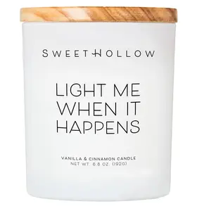 Light Me When It Happens Candle