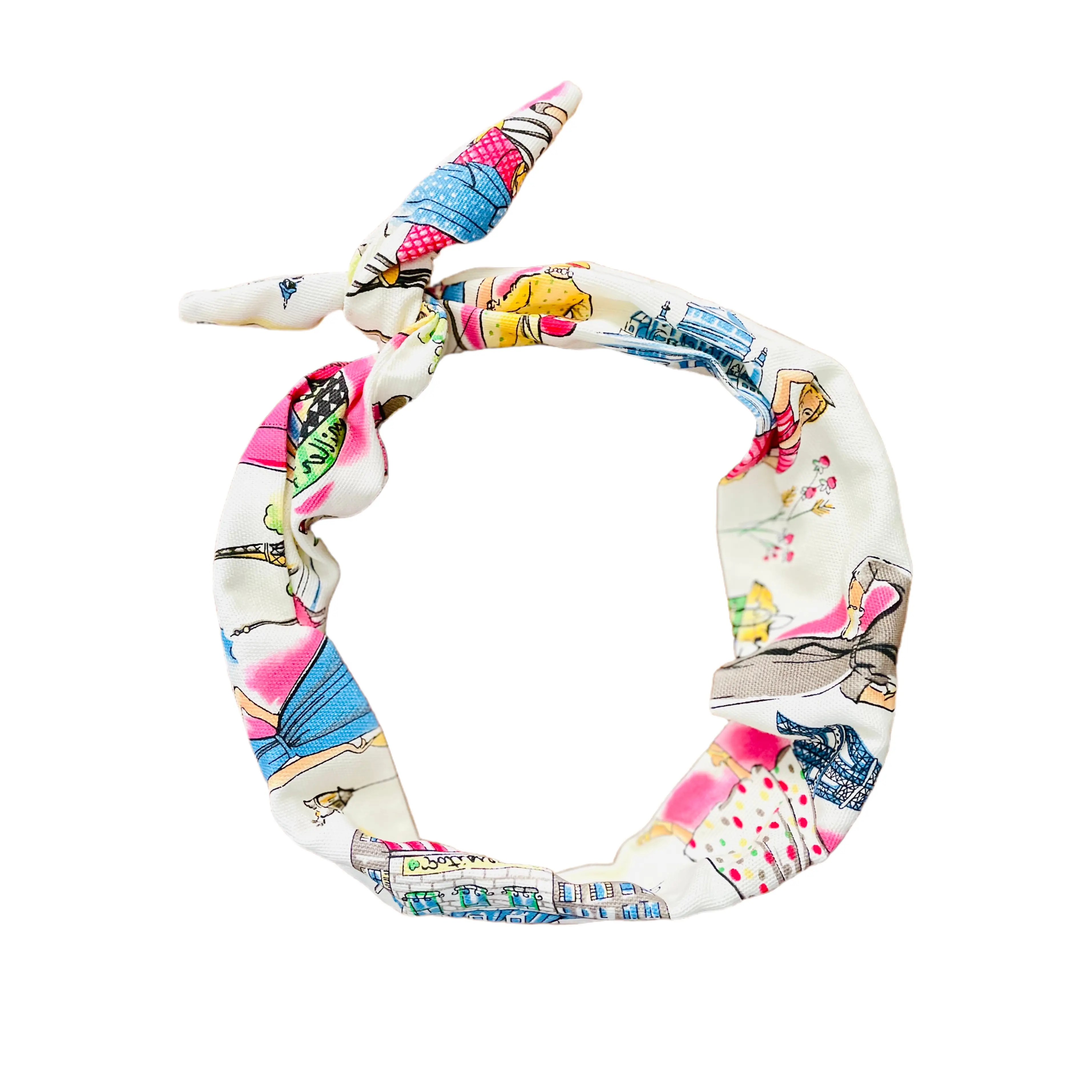 Tie Headband - Paris Fashion