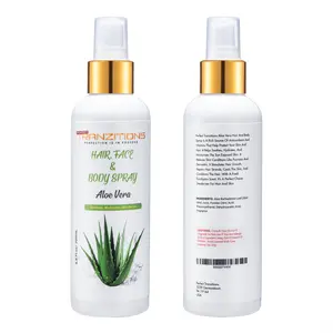6.8Oz / 200ml Eucalyptus Infused Aloe Vera Spray For Hair Spray Bottle For Locs, Dreads Hydrating & Refreshing Loc Spray Hydrating Face Mist For dull, dry & Irritated Skin