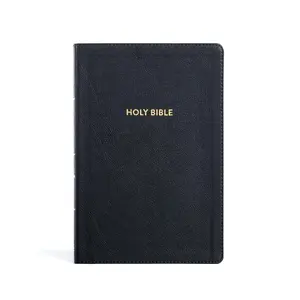 KJV Rainbow Study Bible BLK LT