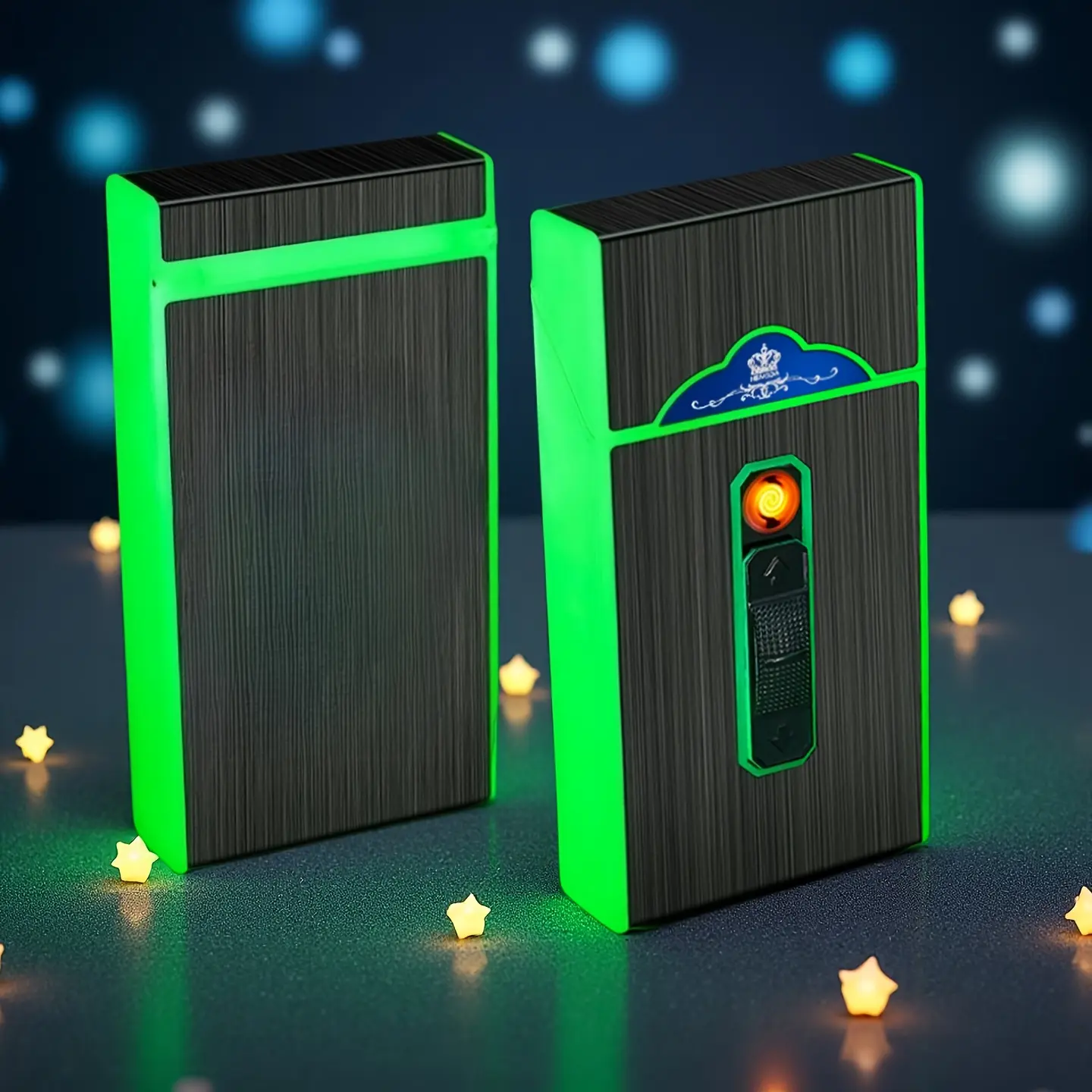 odor proof cigarette case Luminous Cigarette Case with USB Rechargeable Lighter - Odor-Proof &  Moisture-Proof Night Light, 20pc Capacity Holder, USB-Powered lgnition,  Durable& Stylish Gift
