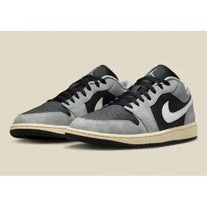 Men's Air Jordan 1 Low SE "Light Smoke Grey" HQ2010-012 Fashion Athletic Sneaker
