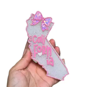 California Freshie - Sparkly Car Freshener with Cute Design for Pleasant Aroma and Fun Drive Experience