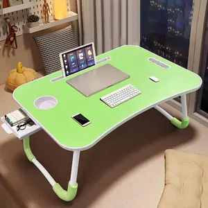 Portable Laptop Bed Table – Multi-Use Desk with USB Ports, Cooling Fan, LED Light & Storage Drawer – Great for Reading, Writing, Eating & Working – Ideal Gift for Holidays & All Seasons