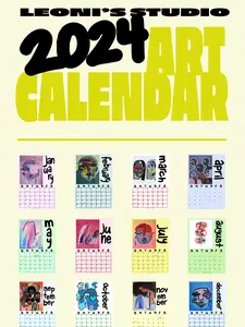 2024 ART CALENDAR 2024 ART CALENDAR