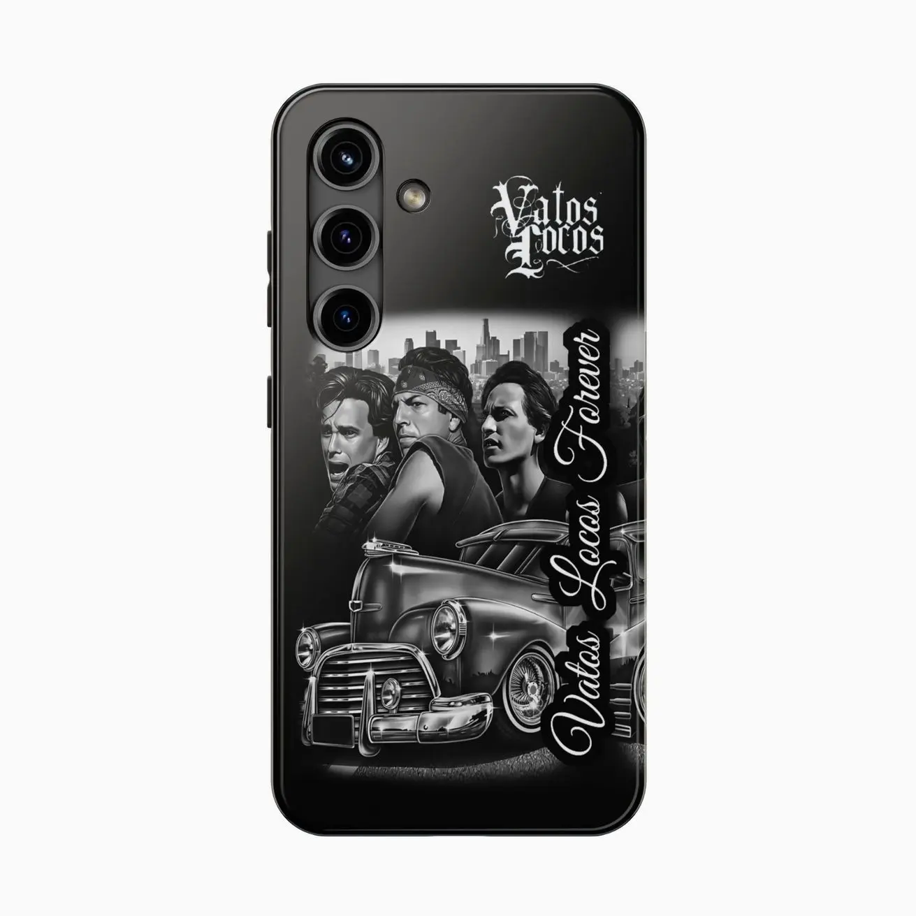 Vatos Locos Forever Blood In Blood Out Tough Protective Cover Compatible with iPhone 7, 8, X, 11, 12, 13, 14, 15, 16 17 & Samsung Galaxy S21, S22, S23 & S24 S25 series T