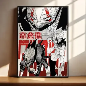Dandadan Anime Poster - Okarun Ken Takakura Anime Art Print Anime Gifts