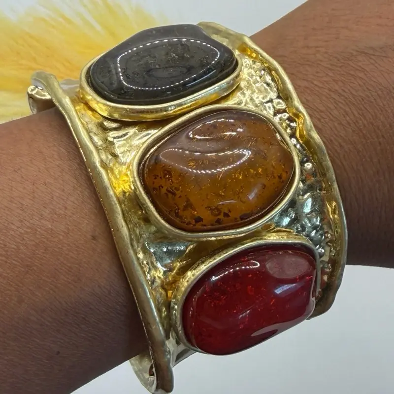 Queen of the Nile  Chunky Cuff Bangle
