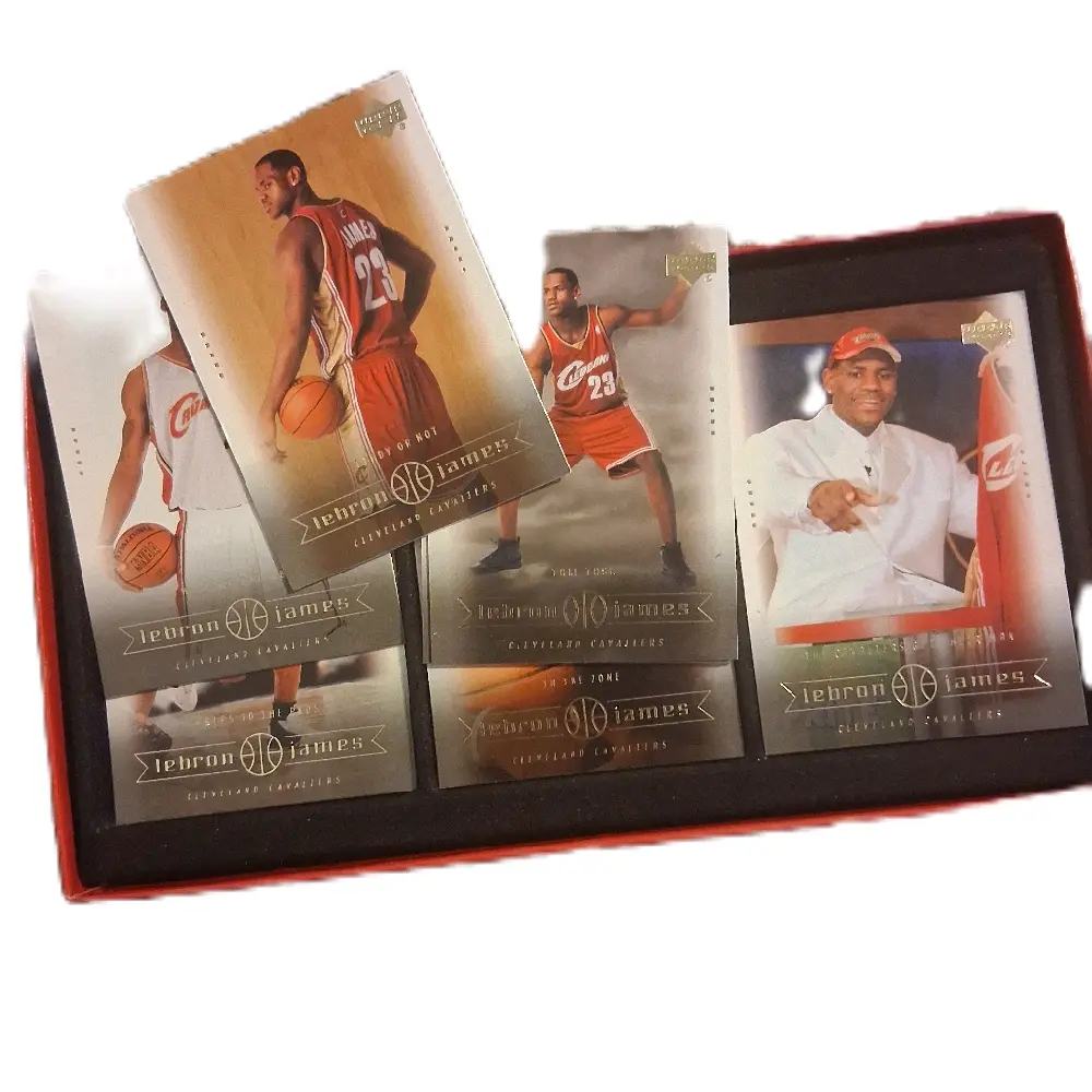 Upper Deck LeBron James 32 Card Set - Collectible Basketball Trading Cards Featuring Iconic Images and Player Moments