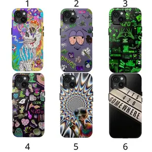 420 Phone Case, 4:20 Stoner Phone Case Suitable for iPhone 17-11 Pro Max/Plus and  Samsung Galaxy S23-25