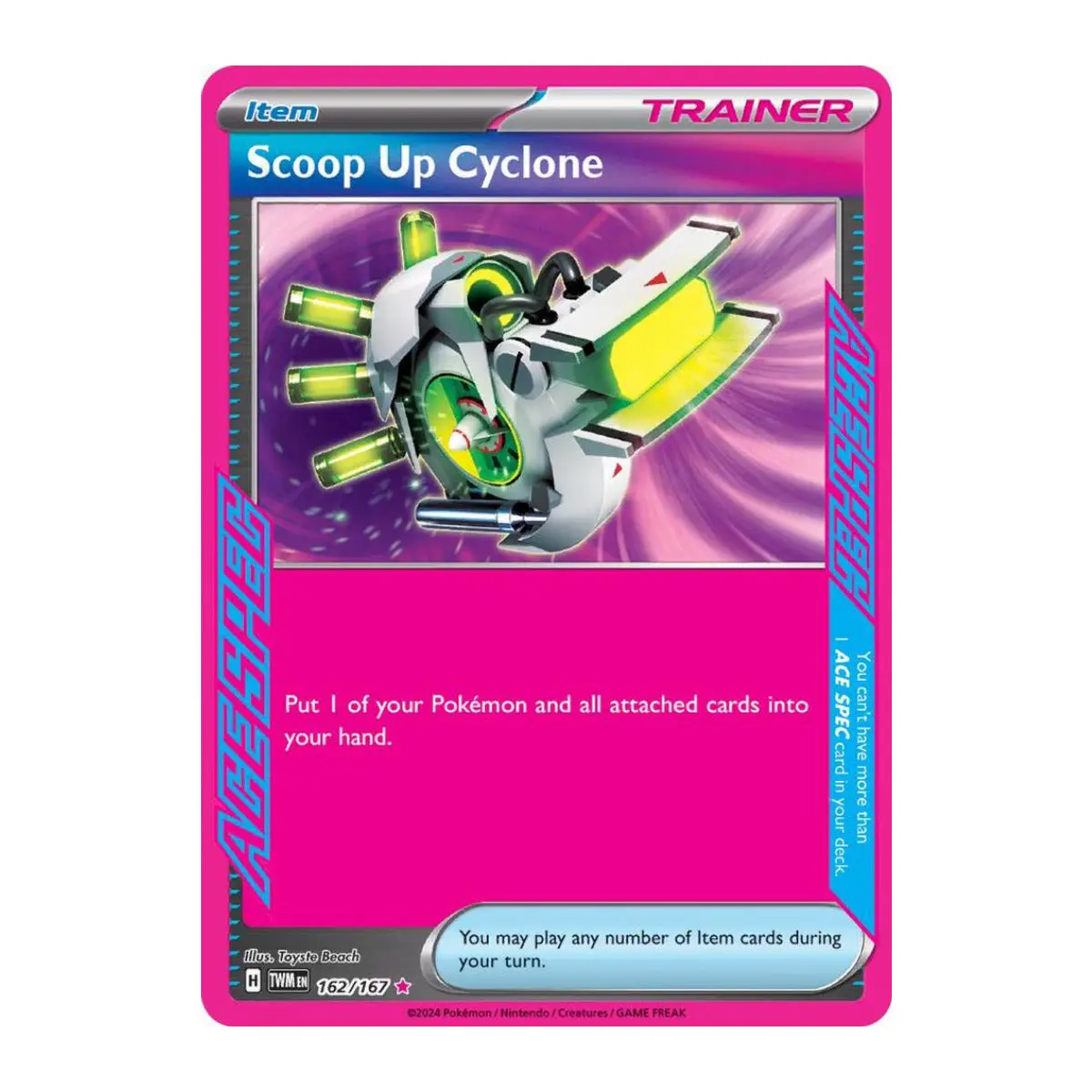 Scoop Up Cyclone – 162/167