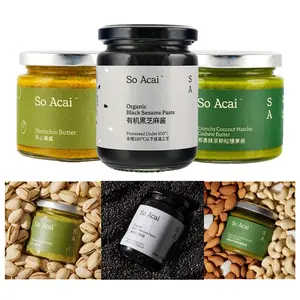 So Acai Coconut Matcha Granola Butter with Cashews - 130g | Clean Ingredients, Perfect for Toast, Yogurt, Baking