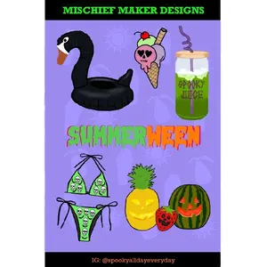 Summerween Sticker Sheet