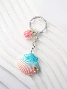 Simulated Pineapple Keychain, Cute Animal Design, Diamond-Studded Car Keychain, Bag Pendant, All Seasons Accessory