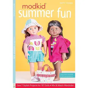 MODKID® Summer Fun: Sew 7 Stylish Projects for 18” Dolls • Mix & Match Wardrobe