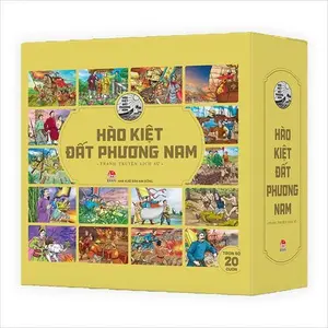 Boxset Hào Kiệt Đất Phương Nam | 20-Book Collection on Heroes of Southern VietnamBoxset Hào Kiệt Đất Phương Nam
