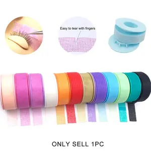 Lash Tape for Eyelash Extensions - Eyelash Tape Silicone Gel Sensitive lash Extension Tape Pain-Free Removal Breathable Micro-Porous Makeup Tape