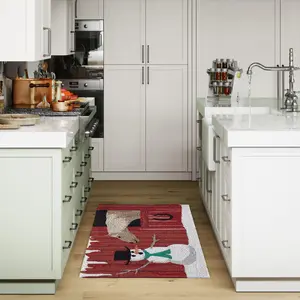 Lush Decor FRONTPORCH Indoor/Outdoor Hand Tufted Durable Area Rug - Transitional Whimsical Animal Decorative  (Farm To Table)