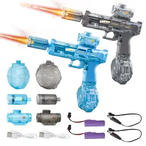 Electric Water Gun for Adults Kids,Full Automatic Electric Squirt Gun 28-32 FT Range Water Pistol Blaster Soaker,Water Playing Toys for Outdoor Yard Beach Pool Water Toy Best For Summer Beach Outdoor Fun Time Swimming Pool Holiday Gift