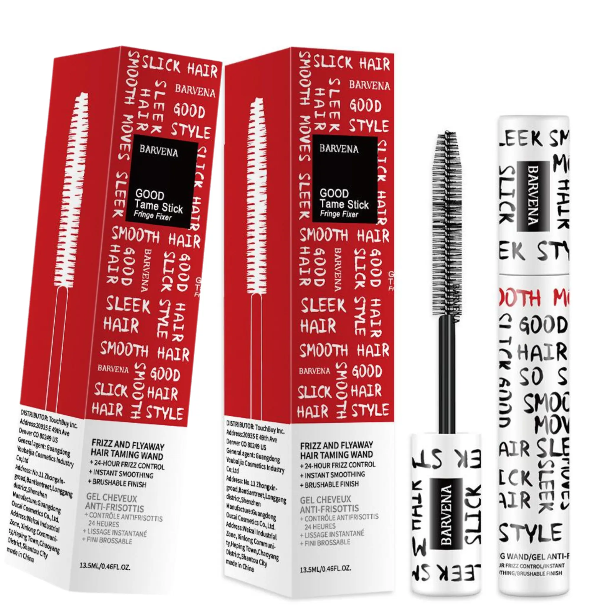 1PC Anti-frizz flyaway hair taming stick with smoothing back comb, it tames stray hairs, smooths frizz and shapes hair edges. Non-greasy and non-sticky, delivers sleek, long-lasting hold for up to 24 hours. Beauty & Personal Care Product