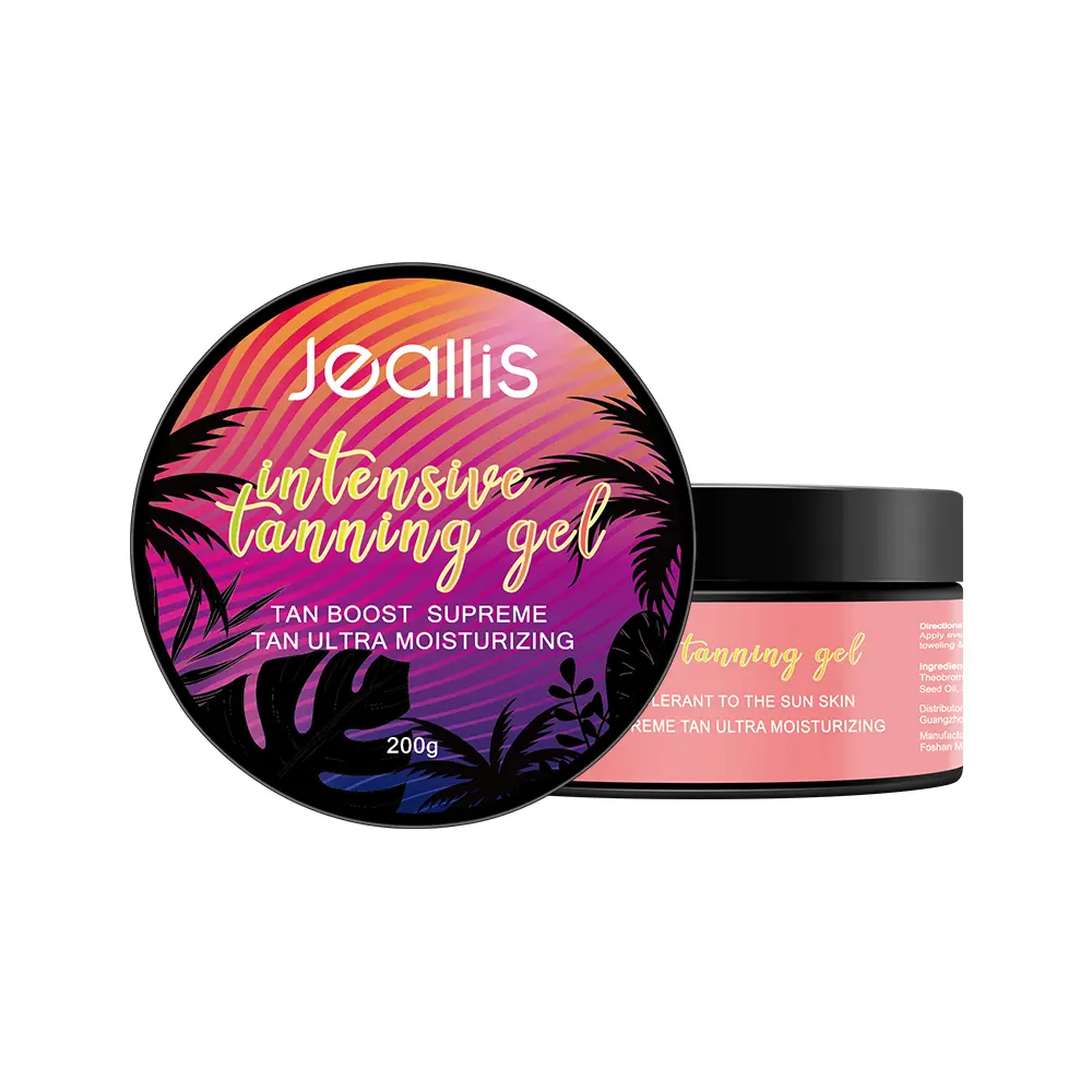Jeallis  Peach Tanning Butter Sun Bronze Tanning Gel 200g