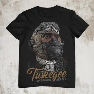Tuskegee Airmen Shirt, American Heroes Tribute Tee, Vintage Patriotic History Gift, Graphic Tee, Crewneck Tshirt