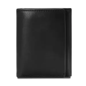 Eastwood Double Bill Trifold Durable Bifold Wallet Cowhide Leather Wallet