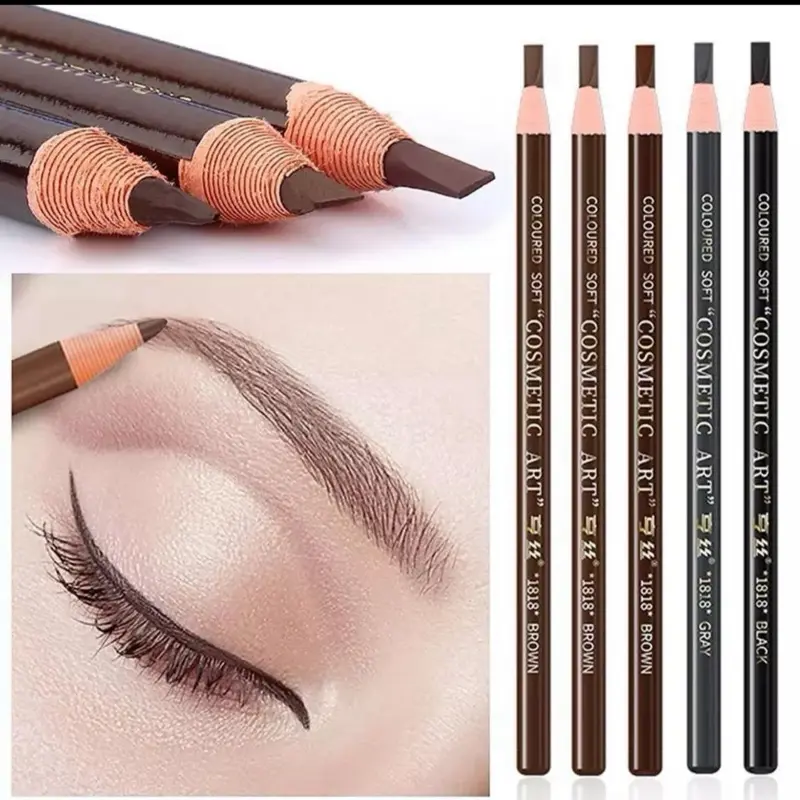 Professional Microblading Pencil - Permanent Tattoo, Waterproof Art Tint, Eyebrow Enhancer Cosmetic, Eyebrow Makeup Products