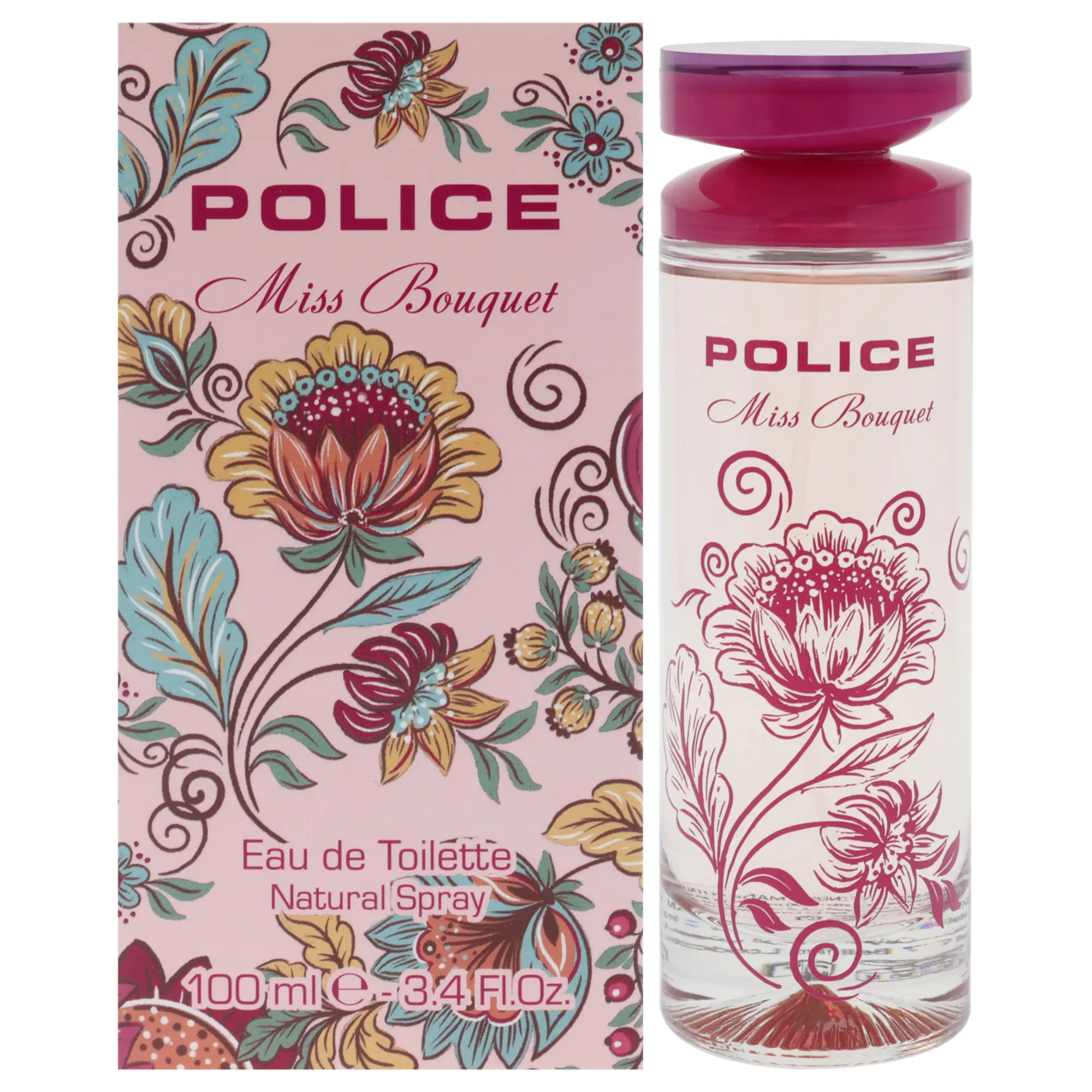 Miss Bouquet by Police for Women - 3.4 oz EDT Spray