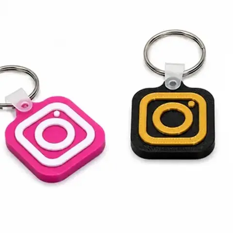 🔥📲 NFC Social Media Keychain 🔗✨ | Tap-to-Share Creator Accessory 🚀 | One-Tap Profile Sharing 🌐💫 | Custom 3D Printed Keychain 🎨🔑