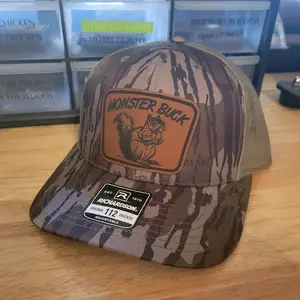 Monster Buck squirrel hat cap