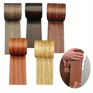 Self-Adhesive Wood Grain Repair Tape, Realistic Wooden Pattern, Suitable for DIY Furniture, Tables, Chairs, Doors, Windows, Floors