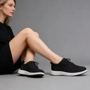 Lumubby Men's Slip-On Mesh Casual Knitted Loafers - Comfortable, Lightweight, Breathable Sneakers for Runner, Walking, Training, Sneaker