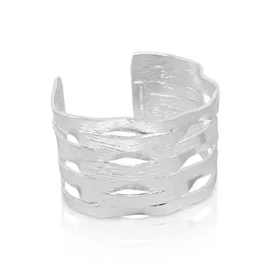 Wavy Open Cuff Bracelet