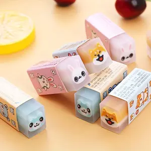 24pcs Animal Erasers for Kids, Cute Desk Pets for Classroom, Fun Back to School Gifts & Supplies, Classroom Rewards & Treasure Box