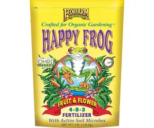 FoxFarm Happy Frog Organic Fruit & Flower Fertilizer - 4 lb FoxFarm Happy Frog Organic Fruit & Flower Fertilizer - 4 lb