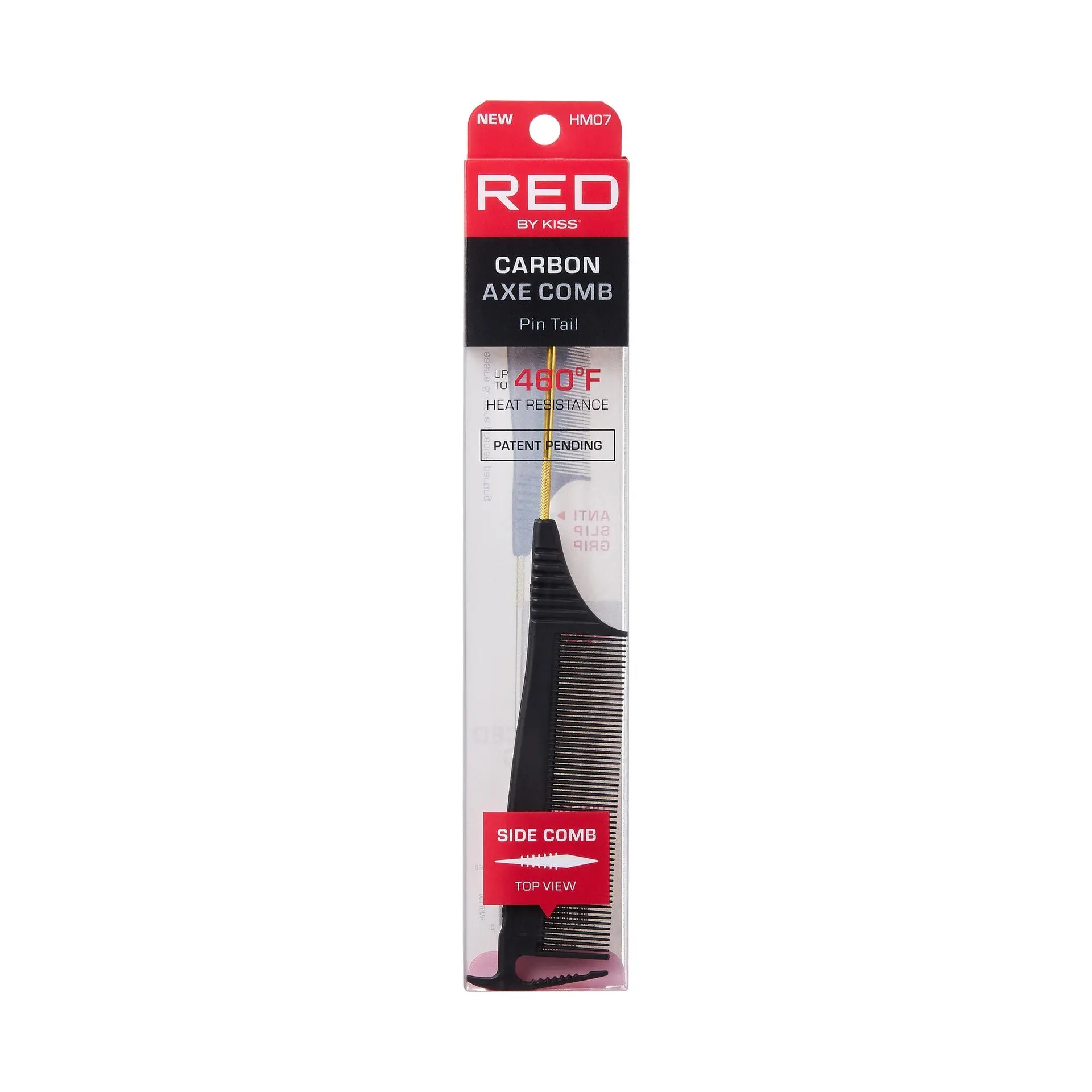 RED by KISS Carbon Axe Parting Comb RED by KISS Carbon Axe Parting Comb